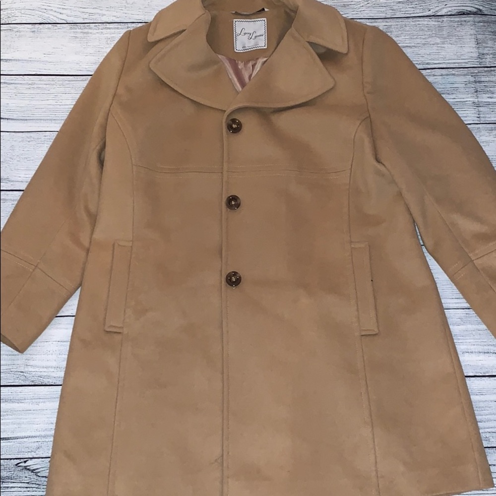 Larry Levine Camel Coat